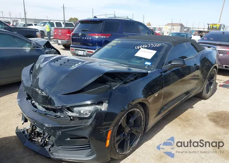 2020 Chevrolet Camaro Rwd 2Ss z USA, uszkodzony, nr VIN 1G1FH3D74L0110154
